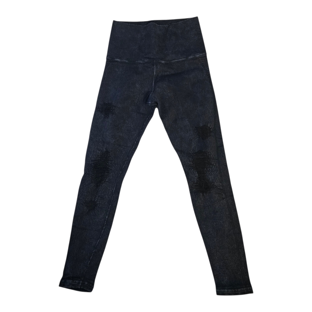Avocado Leggings Womens XS High Rise Blue Yoga Athletic 22x23 wp53